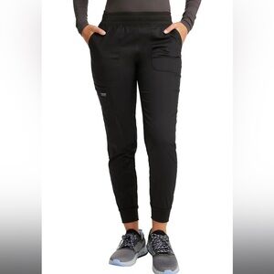 CHEROKEE WORKWEAR MID RISE JOGGER TALL WOMENS BLACK